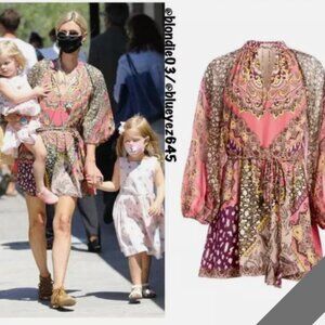 New with tag ALICE + OLIVIA Lillian Paisley Printed Dress Size 6 $440